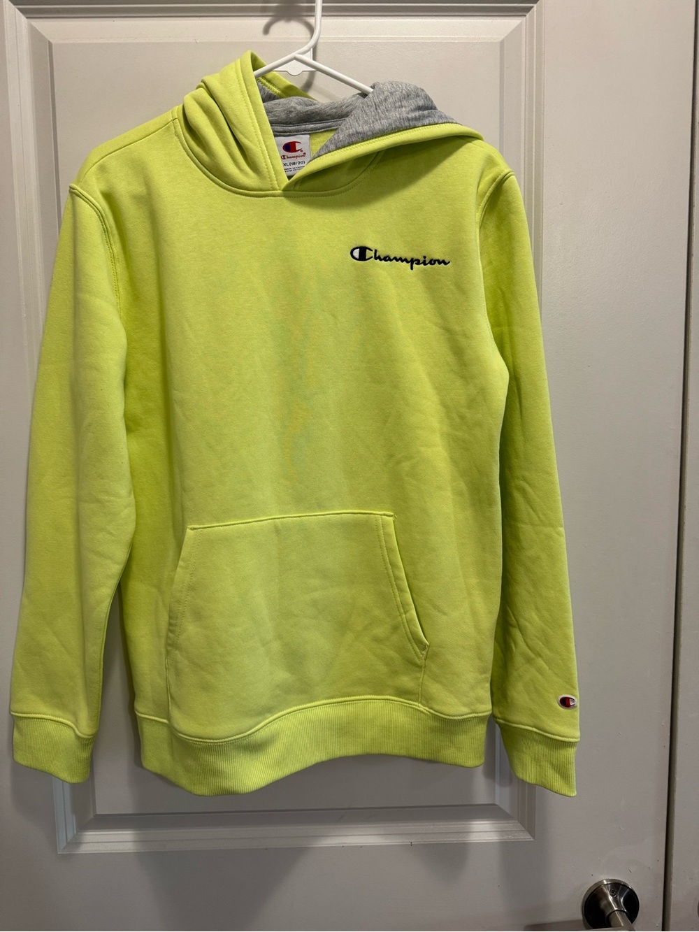 & Other Stories Neon Yellow and Gray Sweater Vest